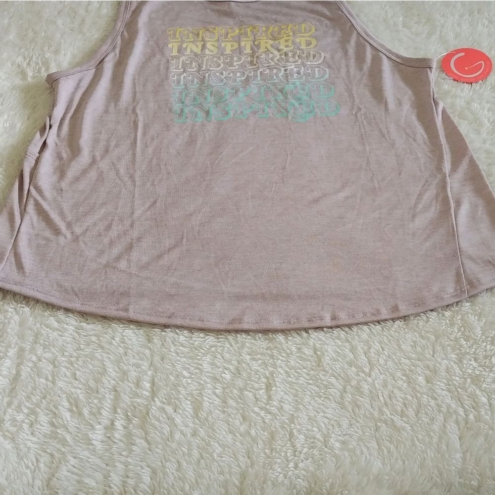 Guru Active🏃♀️ "INSPIRED" Graphic Tank - NWT - Picture 9 of 15